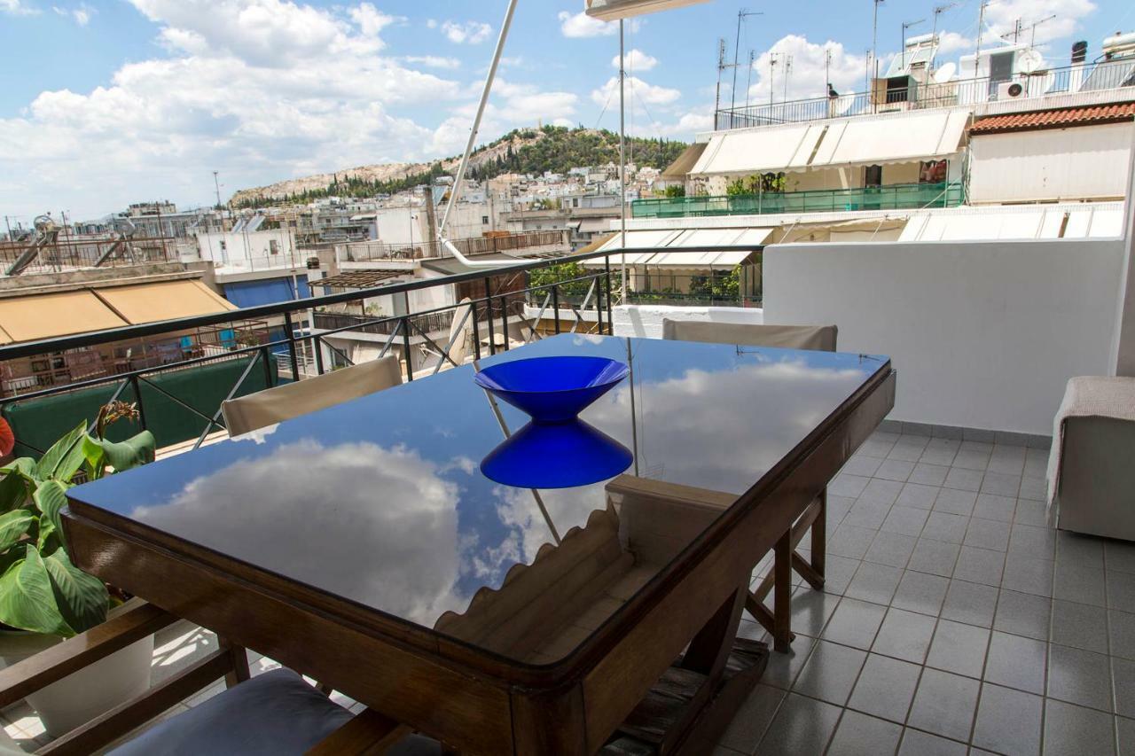 Balcony With Acropolis View Apartment Атина Екстериор снимка